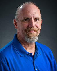 Angelo State staff member Scott Gartman portrait