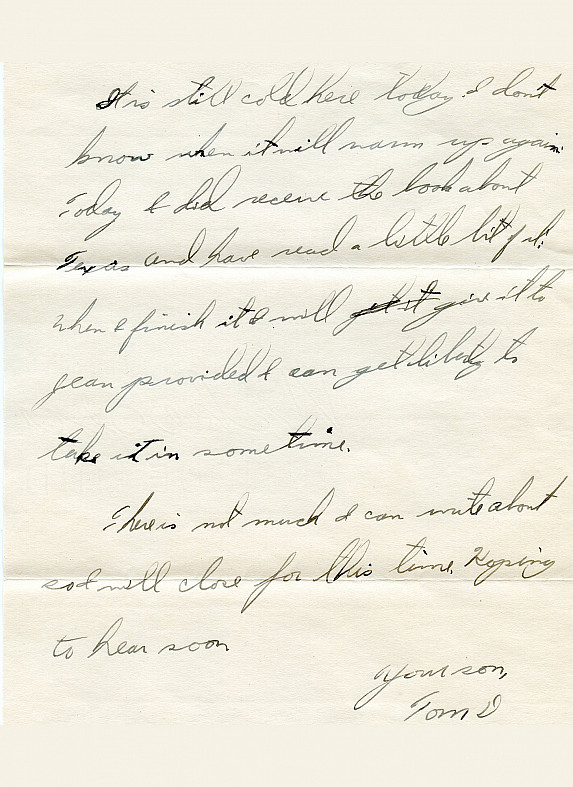 June 6, 1944 Letter, Page 2
