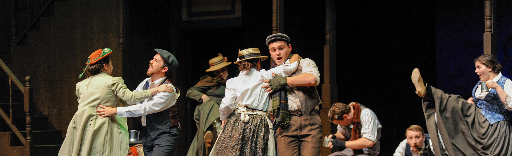 My Fair Lady actors performing