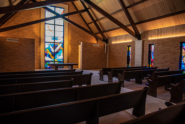 Interior of Stephens Chapel