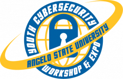Angelo State University Youth Cybersecurity Workshop and Expo logo