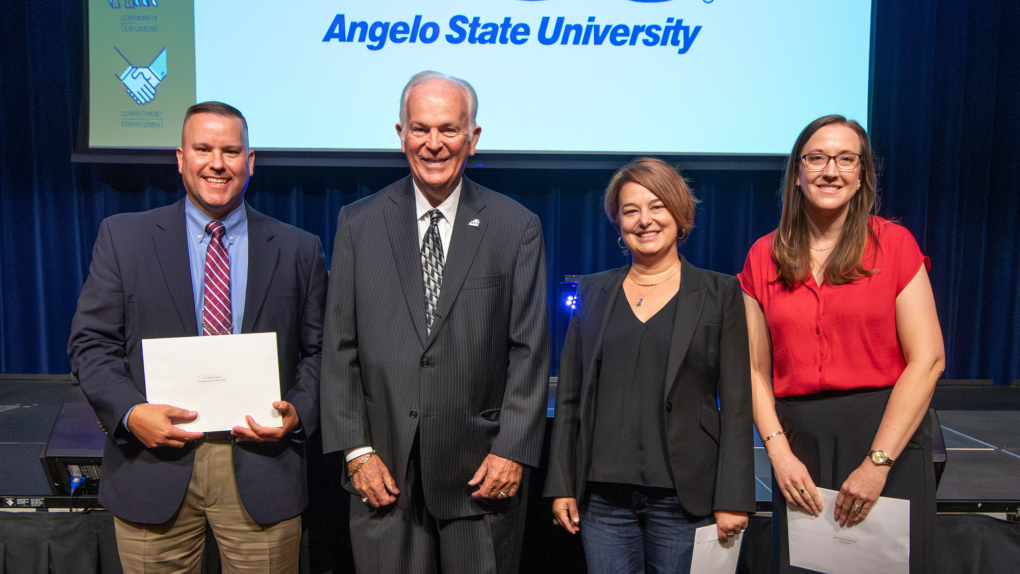 Dr. William Taylor, Gary Rodgers, Dr. Erin Ashworth-King and Jayna Phinney